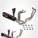 チタニウムレーシングエグゾーストシステム(カーボンサイレンサー) チタニウムレーシングエグゾーストシステム(チタンサイレンサー)