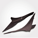 FACTORY カーボン製右サイドパネル FACTORY カーボン製左サイドパネル