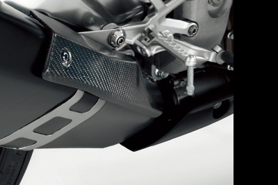 カーボンファイバーヒートプロテクター