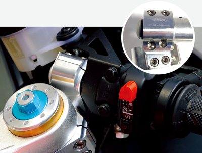 クリップオンハンドルバー