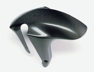 カーボン製フロントマッドガード