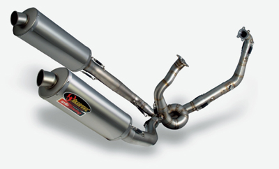 AKRAPOVIC製スリップオンマフラー