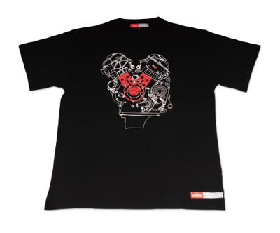 Tシャツ（RSV4、エンジン）